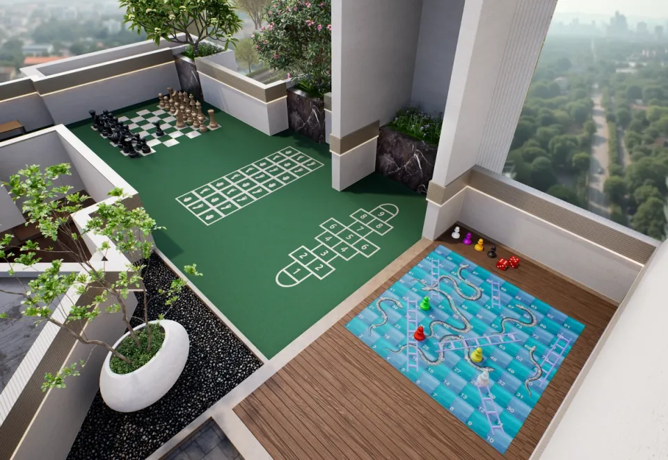 Jasmine Vasai West rooftop games
